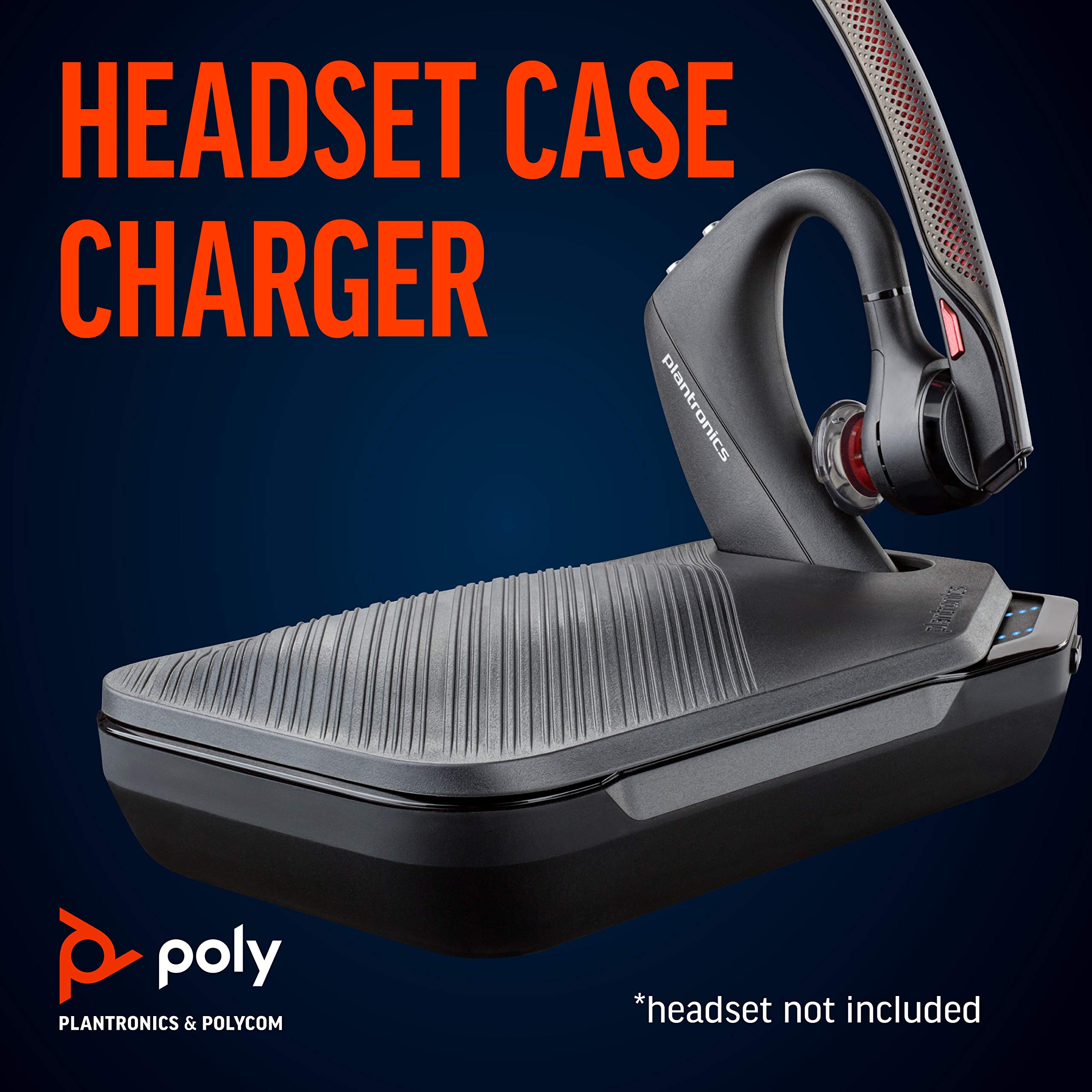 Plantronics Voyager 5200 Charge Case (Poly) - Wireless Headset Charging Case for Office, Call Center & Remote Work - Durable Headset Charger with Fast Charging Technology