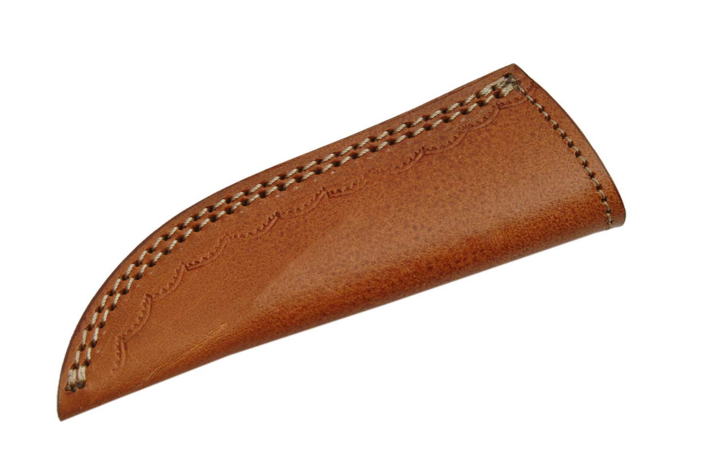 Premium Damascus Steel Hunting Knife with Walnut & Pearl Handle - Durable Outdoor Survival Knife for Hunting, Camping, and Bushcraft