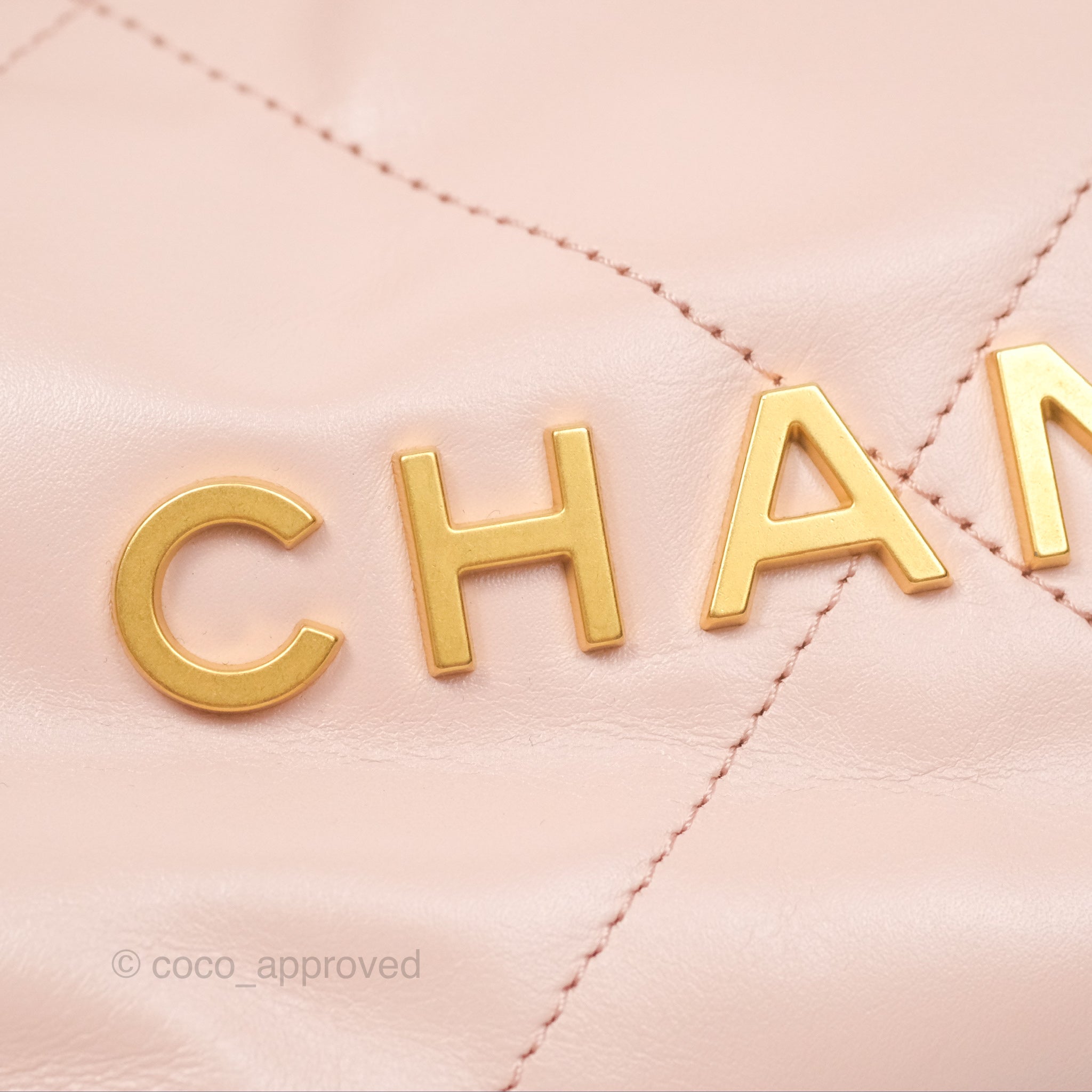 Chanel 22 Mini Bag in Pink Shiny Crumpled Calfskin - Luxury Designer Crossbody Purse for Women | Perfect for Date Night, Parties & Everyday Use
