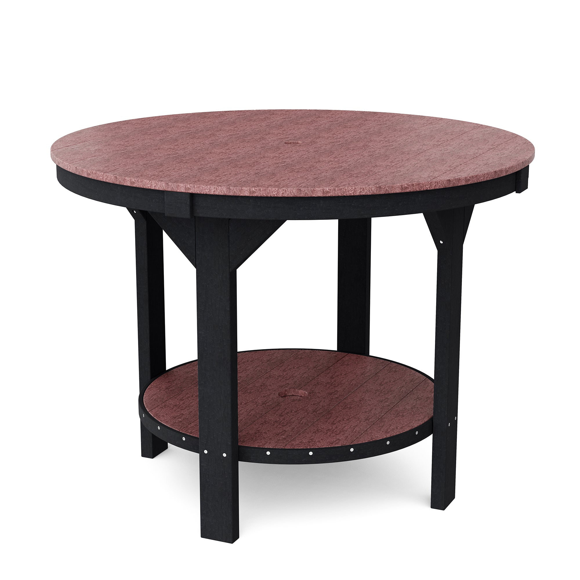 Vintage Heritage 48 Inch Pub Counter Table - Solid Wood Bar Height Table for Kitchen, Dining Room & Man Cave - Perfect for Entertaining & Home Bars