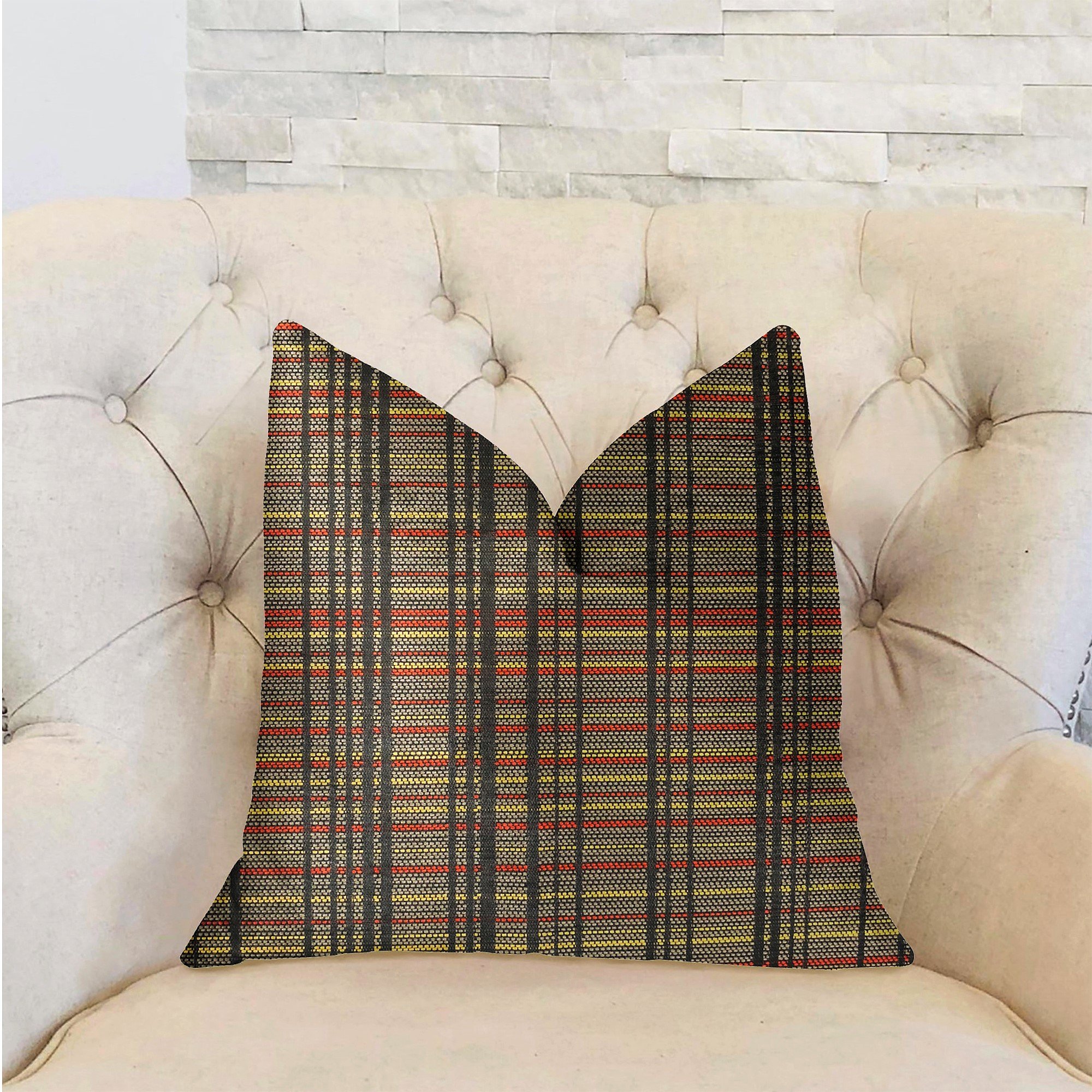Plutus Grizzly Cay Luxury Throw Pillow 20x36 Inches - King Size Decorative Cushion for Sofa, Bed & Home Decor - Soft & Stylish Accent Pillow for Living Room, Bedroom