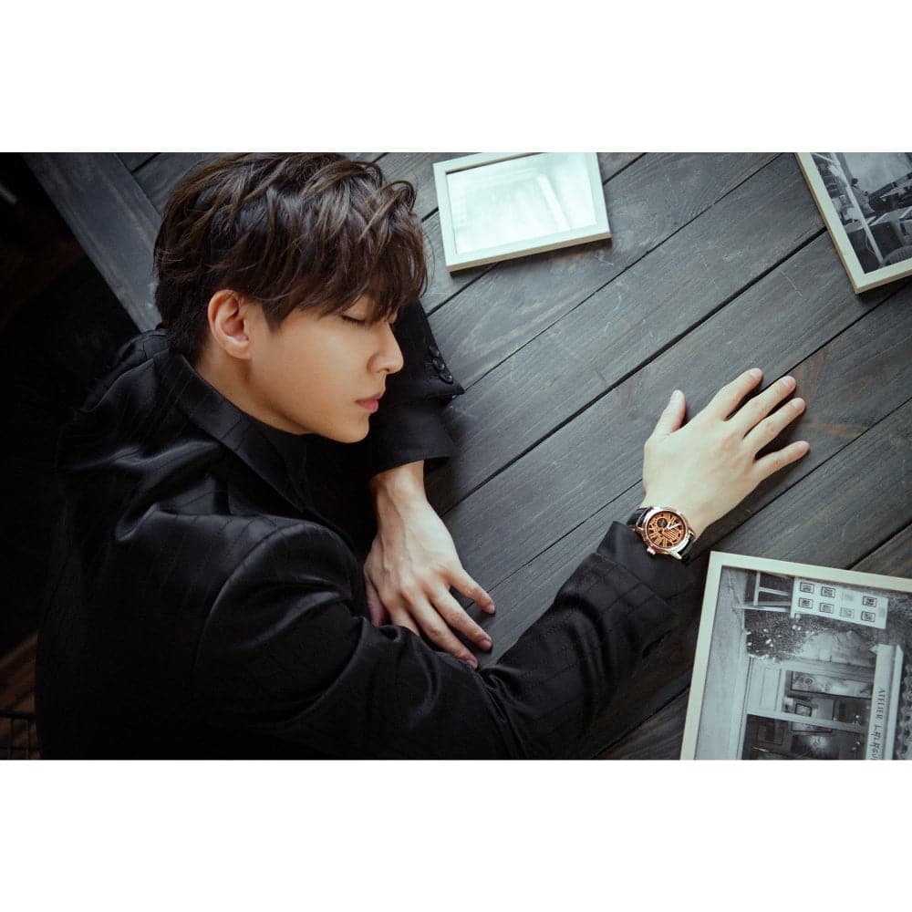 ARIES GOLD x AARON YAN G 9005 Limited Edition Watch - AAYAN1120 RG BKRG Rose Gold & Black - Luxury Men's Timepiece for Formal Events & Special Occasions
