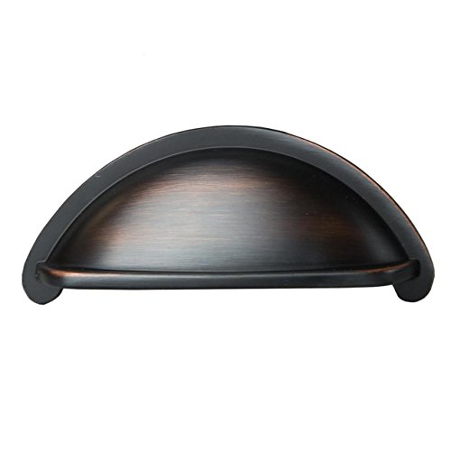 Oil Rubbed Bronze-Bin Pull with Lip