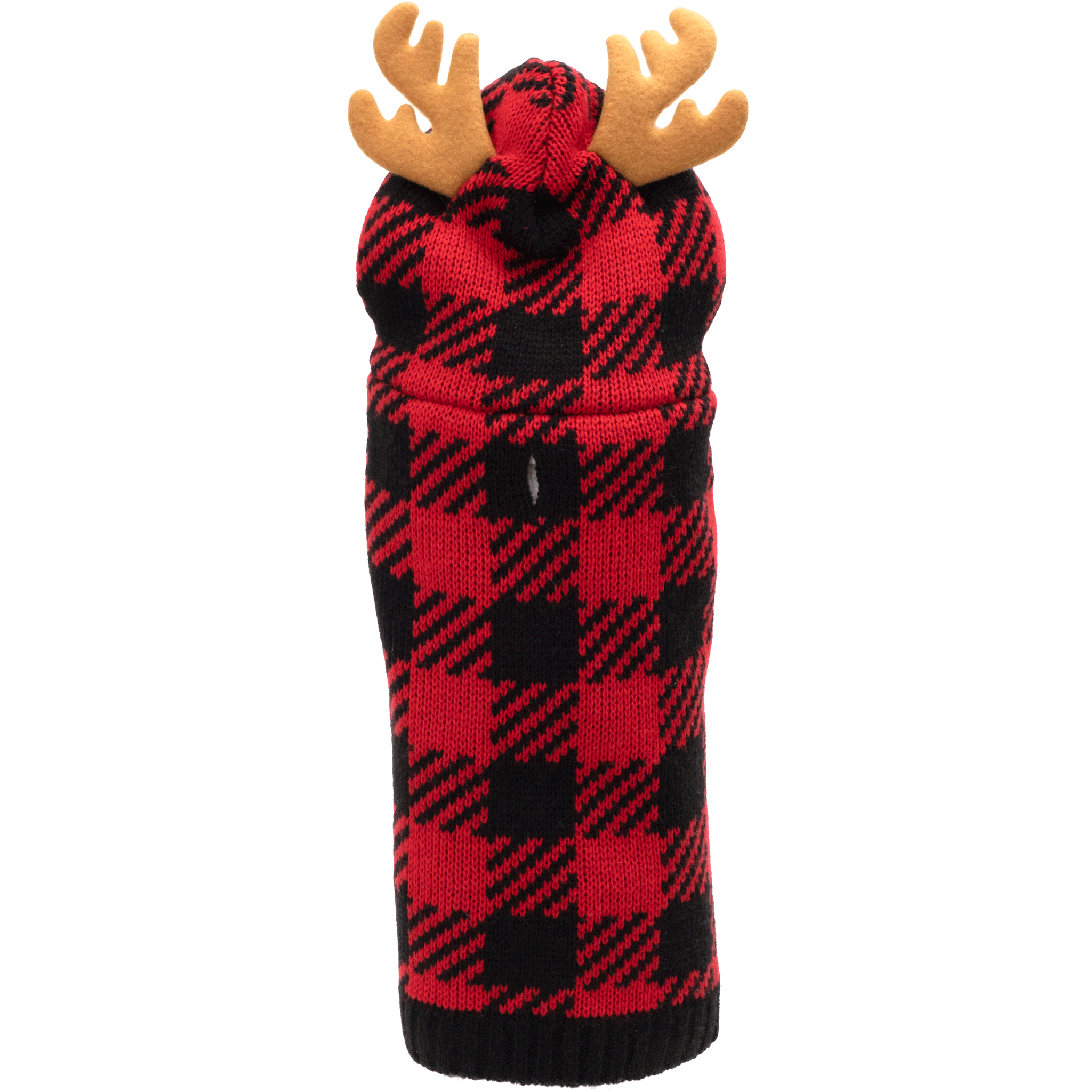 Premium Worthy Dog Buffalo Moose Sweater - Cozy Winter Knitwear for Small & Medium Dogs - Perfect for Outdoor Adventures & Indoor Cuddles