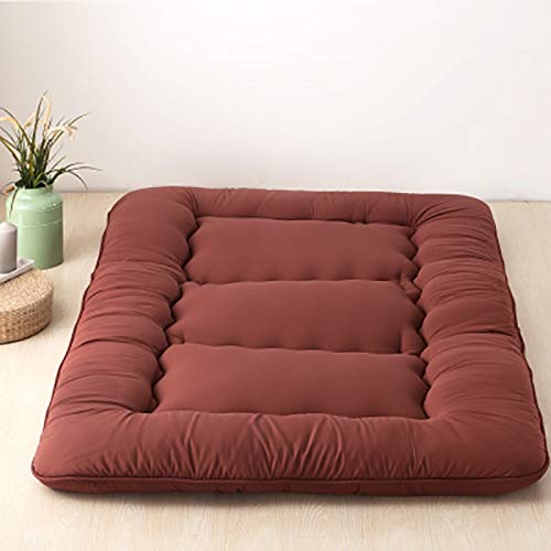 WYQ Foldable Tatami Mattress - Single Size for Dorm, Camping & Travel | Portable Futon Mattress & Convertible Sofa Bed | Perfect for College Students, Outdoor Adventures & Small Space Living