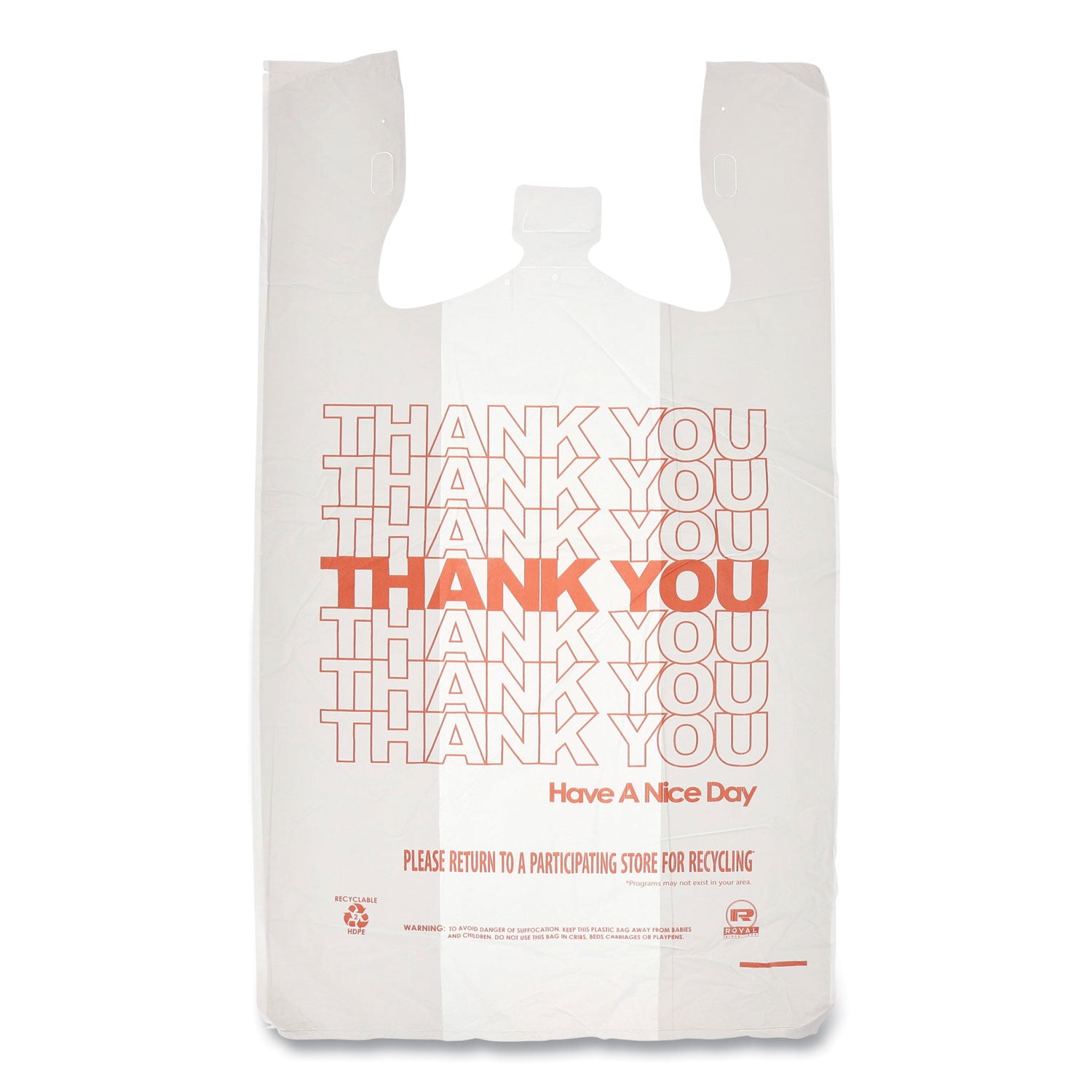 AmerCareRoyal® Thank You Bags with 