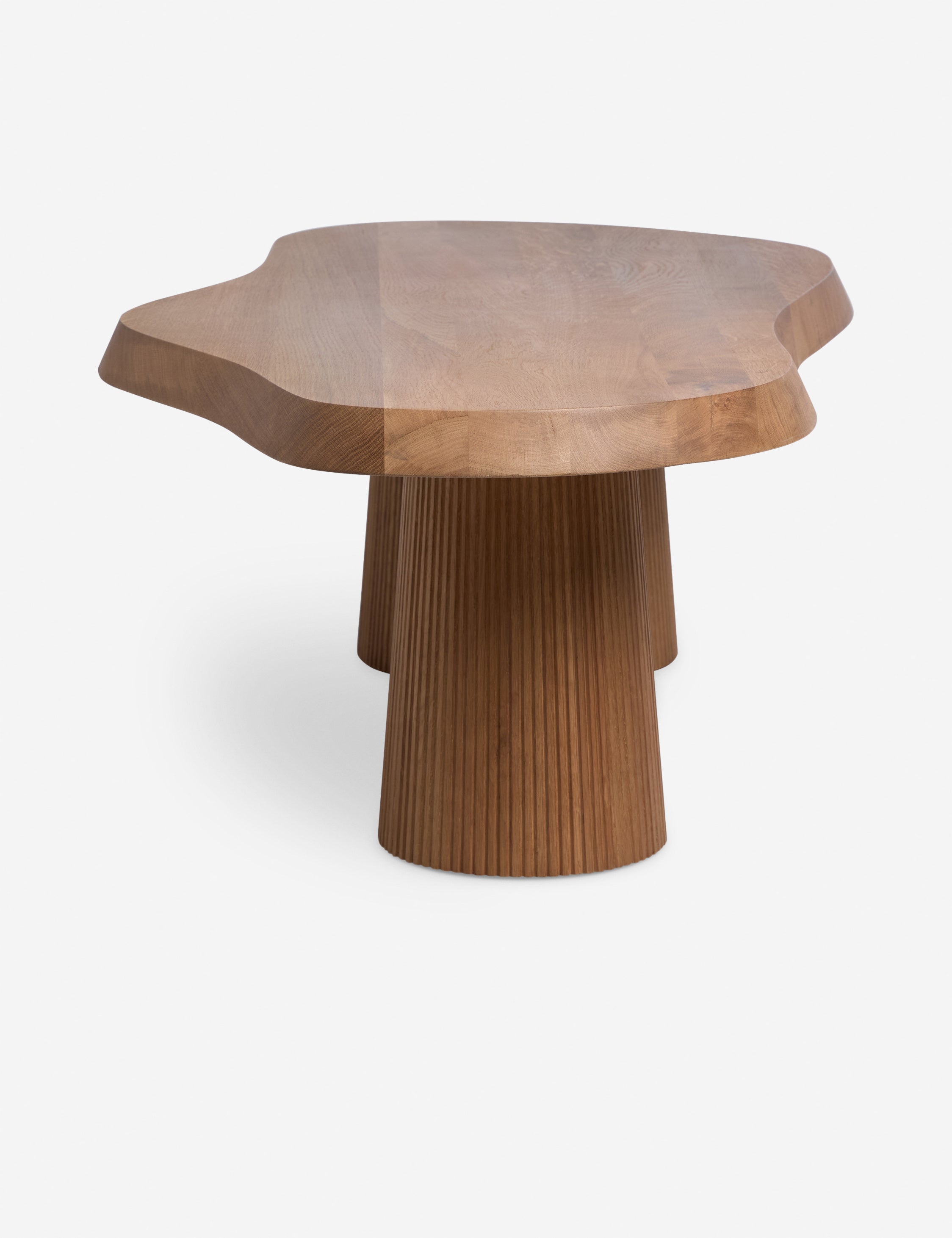 Modern Coffee Table for Living Room - Solid Wood Center Table with Storage Shelf - Stylish & Durable Home Furniture for Small Spaces, Apartments & Lounge Areas