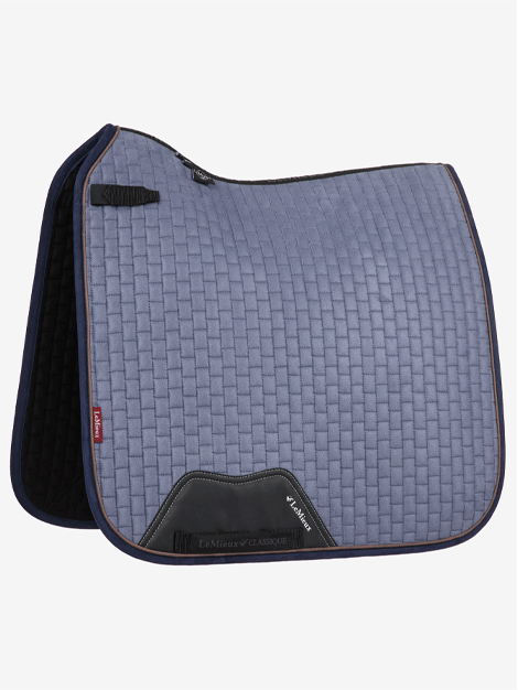 Premium Le Mieux Suede Dressage Pad - Soft & Non-Slip Horse Riding Saddle Pad for Equestrian Training & Show Jumping