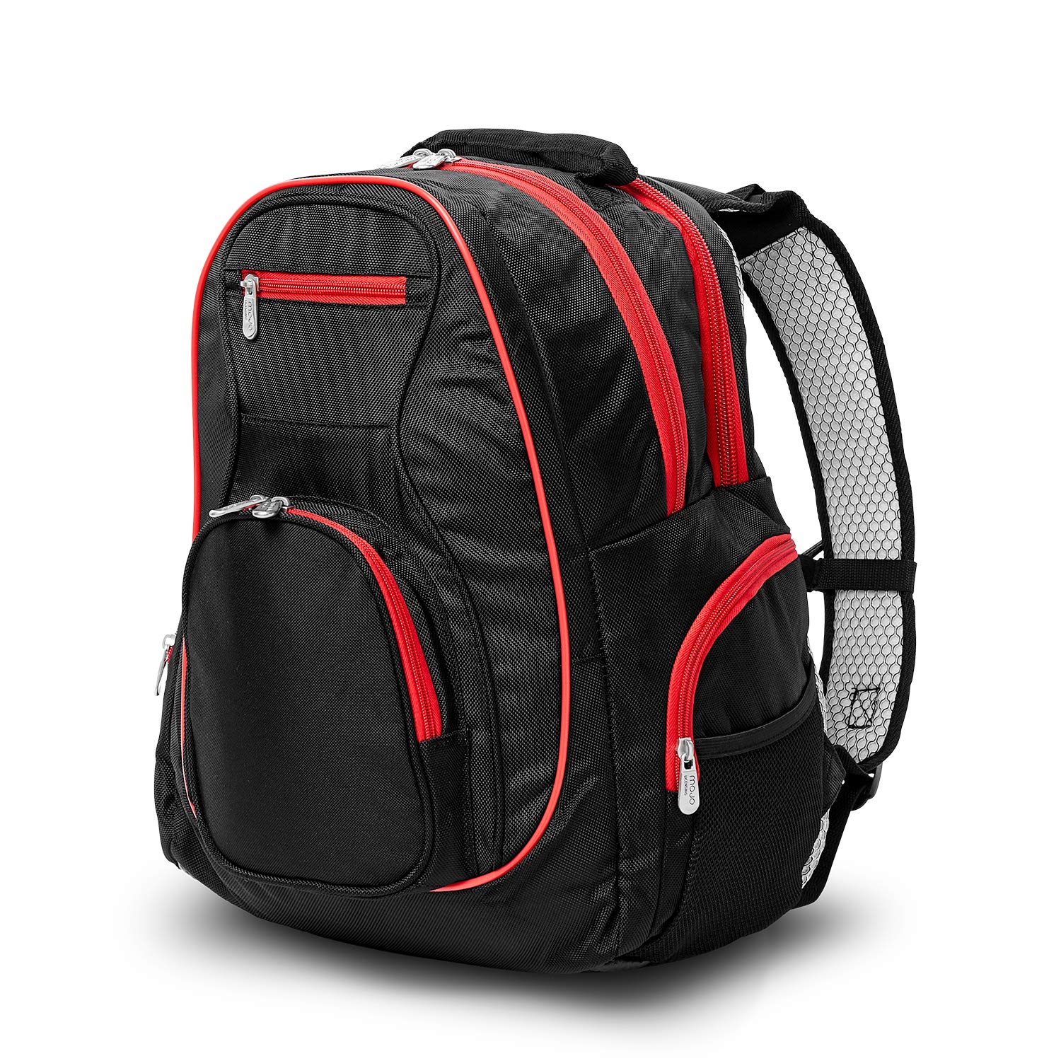 NCAA L708 19-Inch Premium Laptop Backpack with Colored Trim - Alabama Crimson Tide College Design | Durable School & Travel Backpack for Students & Professionals