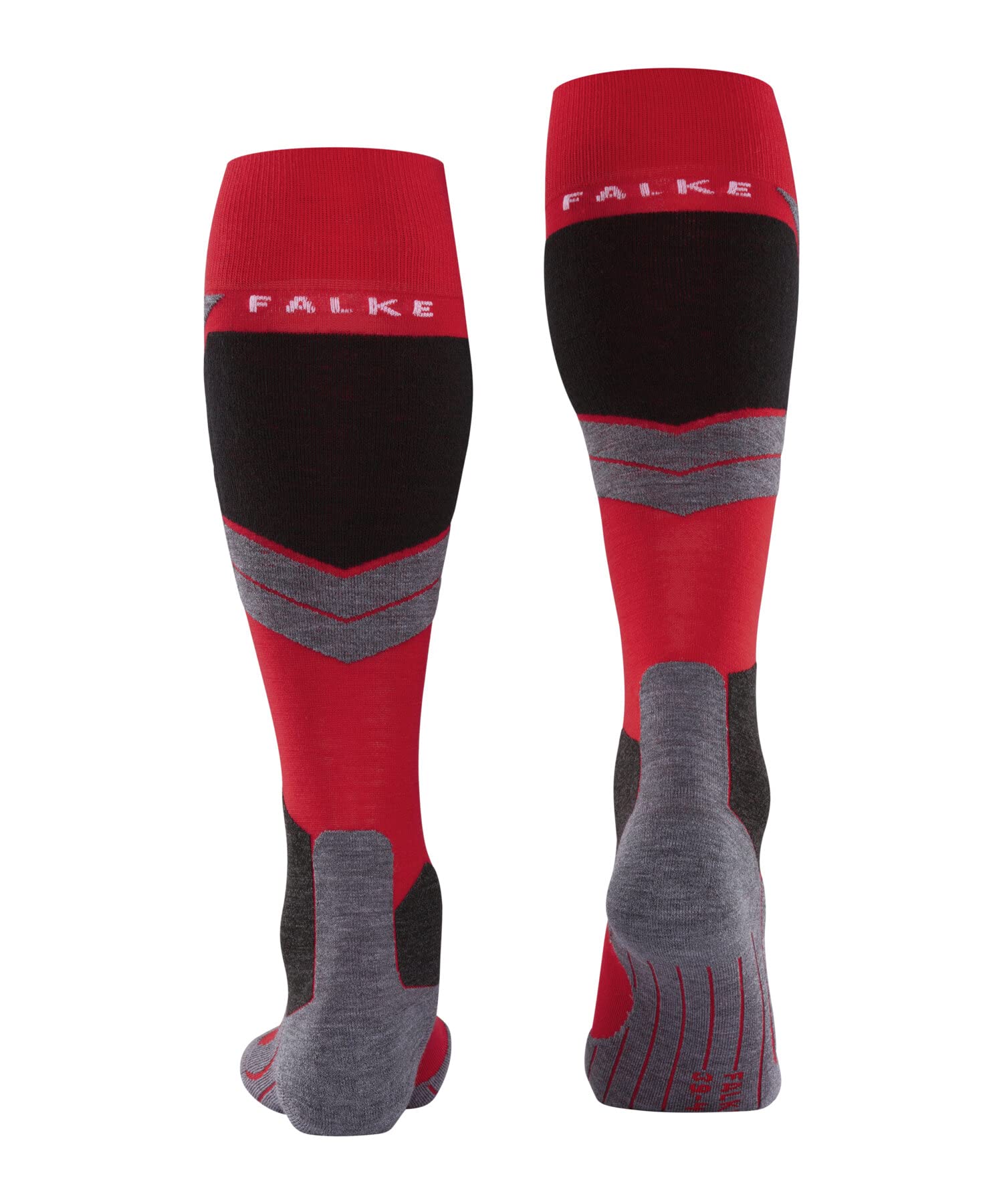 FALKE Men's SK4 Advanced Ski Socks - Light Cushion Merino Wool for Quick Drying & Warmth - Perfect for Skiing, Snowboarding & Winter Sports (1 Pair)