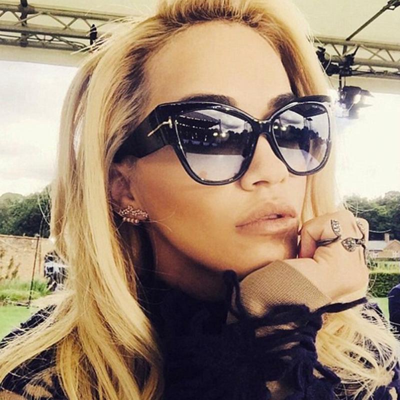 Brand Designer Cat Eye Sunglasses for Women - UV Protection, Fashionable & Retro Style - Perfect for Beach, Driving, and Outdoor Activities