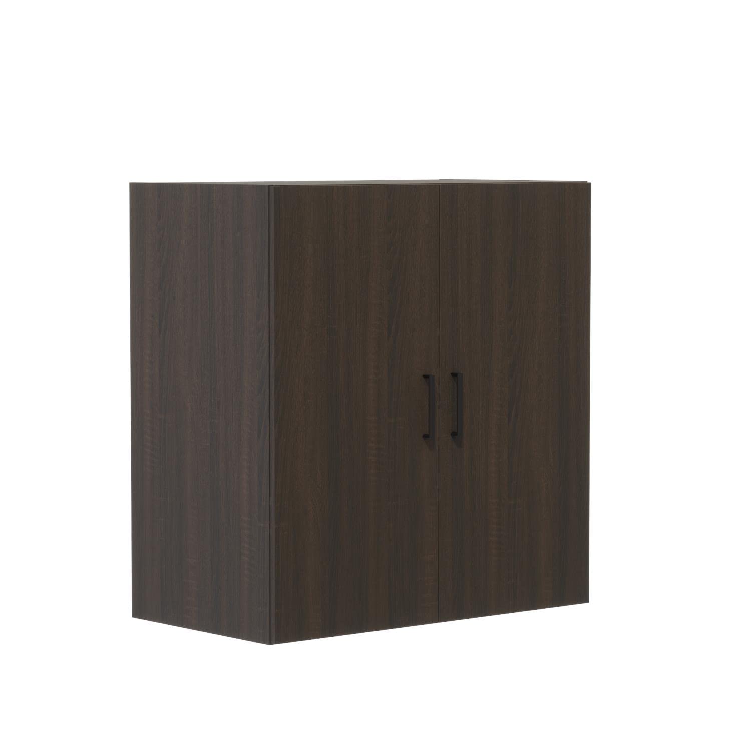 Safco Mirella Solid Wood Storage Cabinet with Door - Organizer for Home Office, Living Room, or Bedroom Closet Storage Solutions