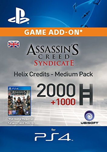 Buy Assassin's Creed Syndicate Helix Credit Medium Pack for PS4 - UK PSN Digital Code | Upgrade Your Game & Unlock Exclusive Content | Perfect for Gamers Who Want Enhanced AC Syndicate Experience