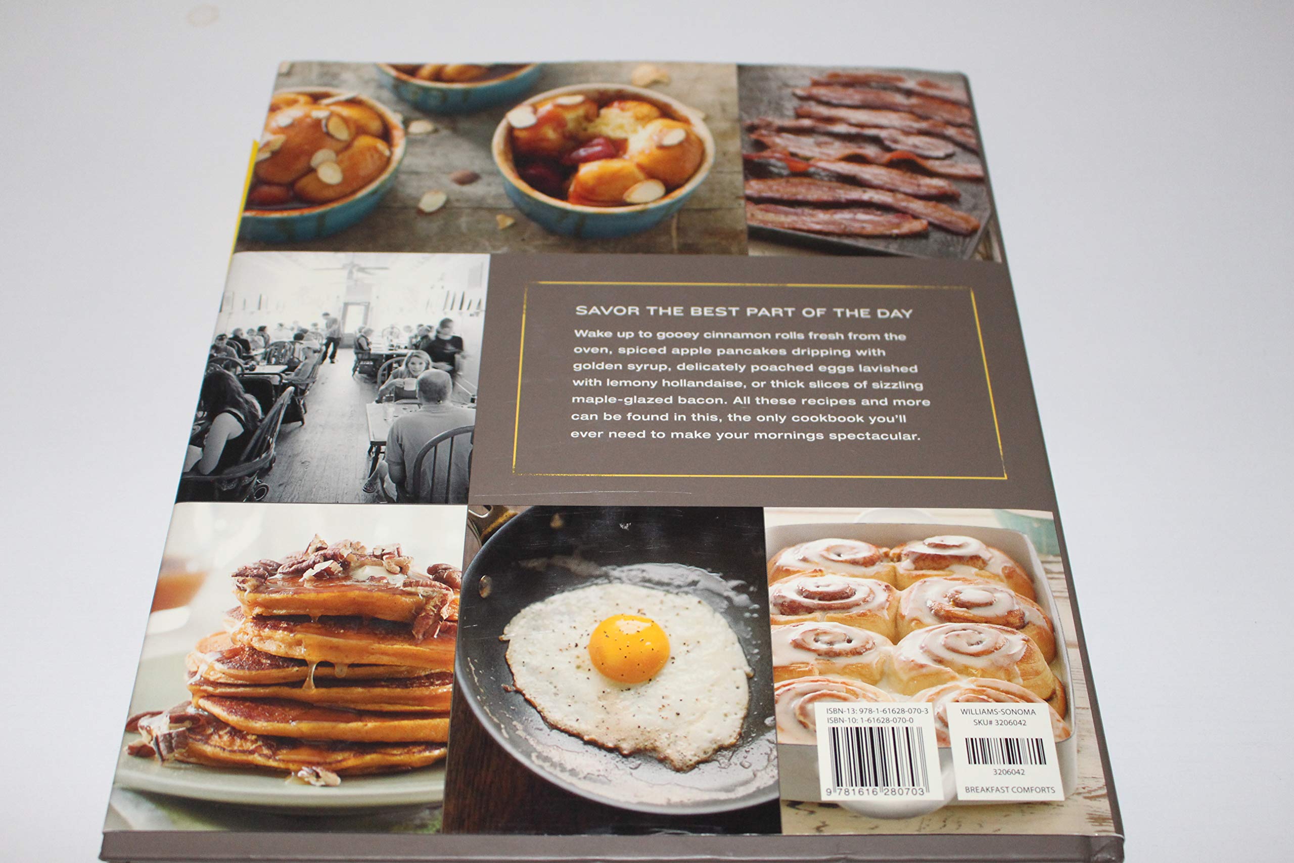 Williams-Sonoma Breakfast Comforts Cookbook: Delicious Morning Recipes with Restaurant-Inspired Dishes for Home Cooking | Perfect for Weekend Brunches & Family Gatherings