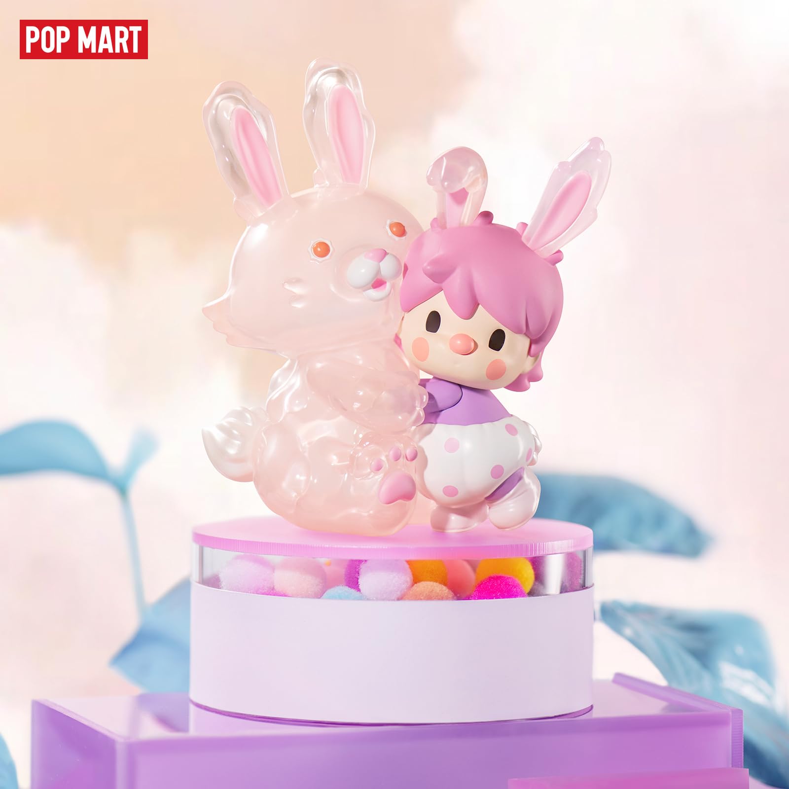 POP MART Sweet Bean × INSTINCTOY Sweet Together Series - 12PCs Blind Box Collectible Figures (Random Design) | Cute Action Figure Toys for Home Decor, Holiday & Birthday Gifts | Perfect for Anime Fans, Kawaii Collectors & Office Desk Display