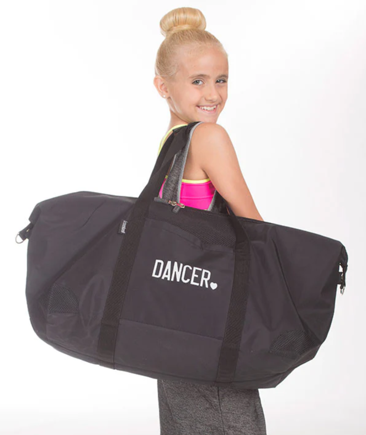 DANCER Oversized Duffle Bag - Large Travel Gym Sports Tote for Women & Men - Perfect for Workout, Yoga, Beach, Weekend Getaways & Gym Essentials Storage
