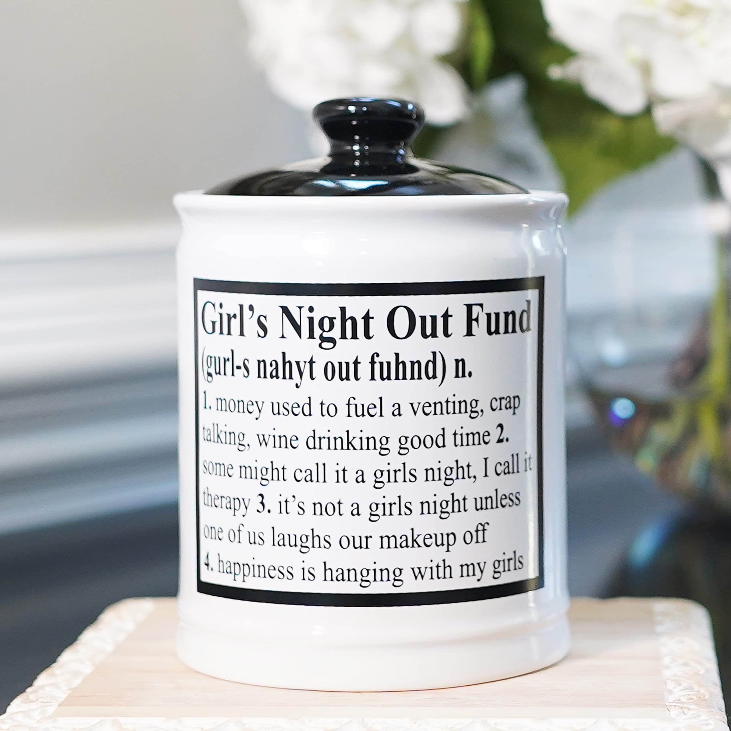 Best Gifts for Women - Cute Piggy Bank & Candy Jar for Girls Night Out, Birthday, Sister & Friend Gifts - Perfect for Parties, Home Decor & Savings