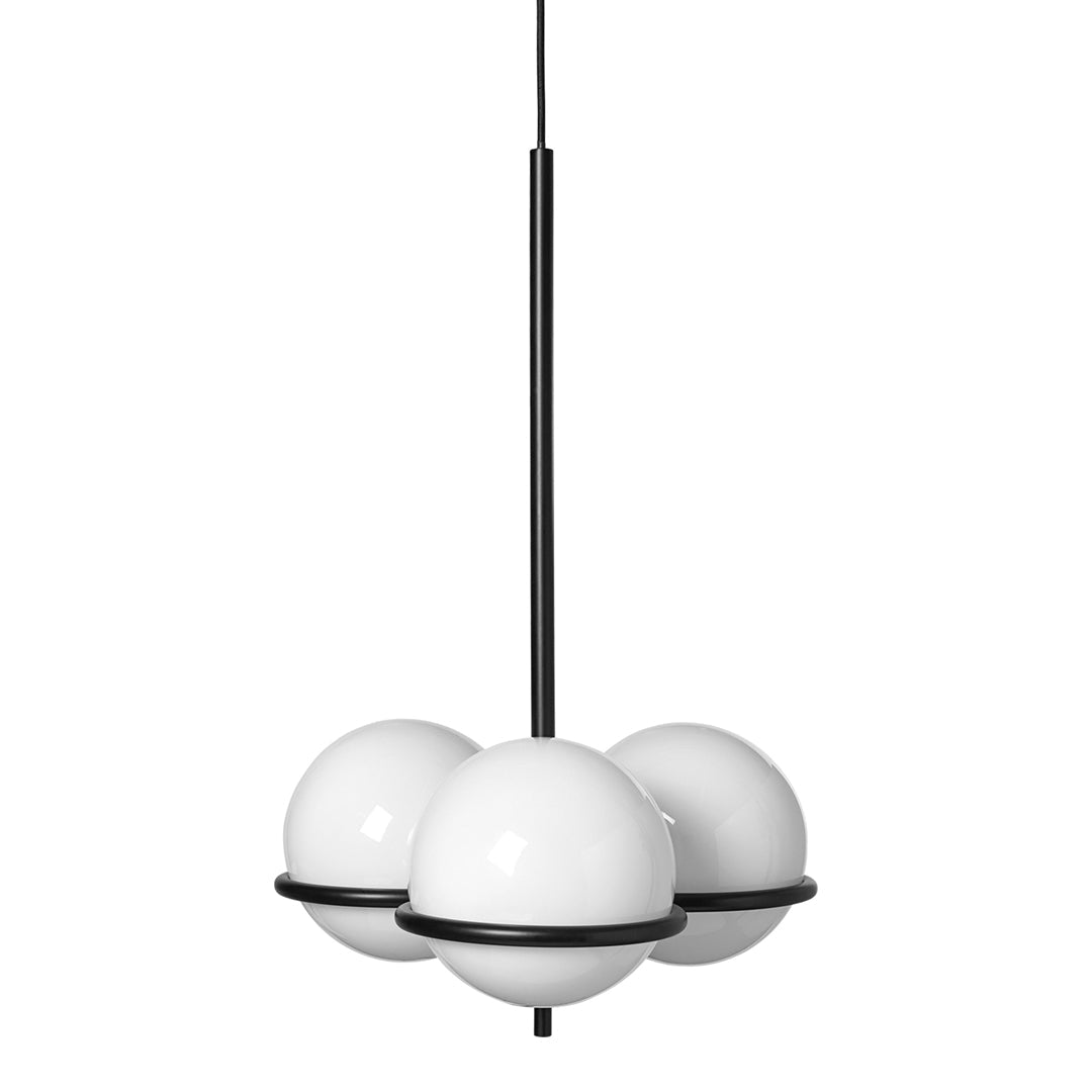 Ferm Living Era Chandelier - Modern Scandinavian Pendant Light for Dining Room, Kitchen, or Living Room - Elegant Home Decor Lighting Fixture