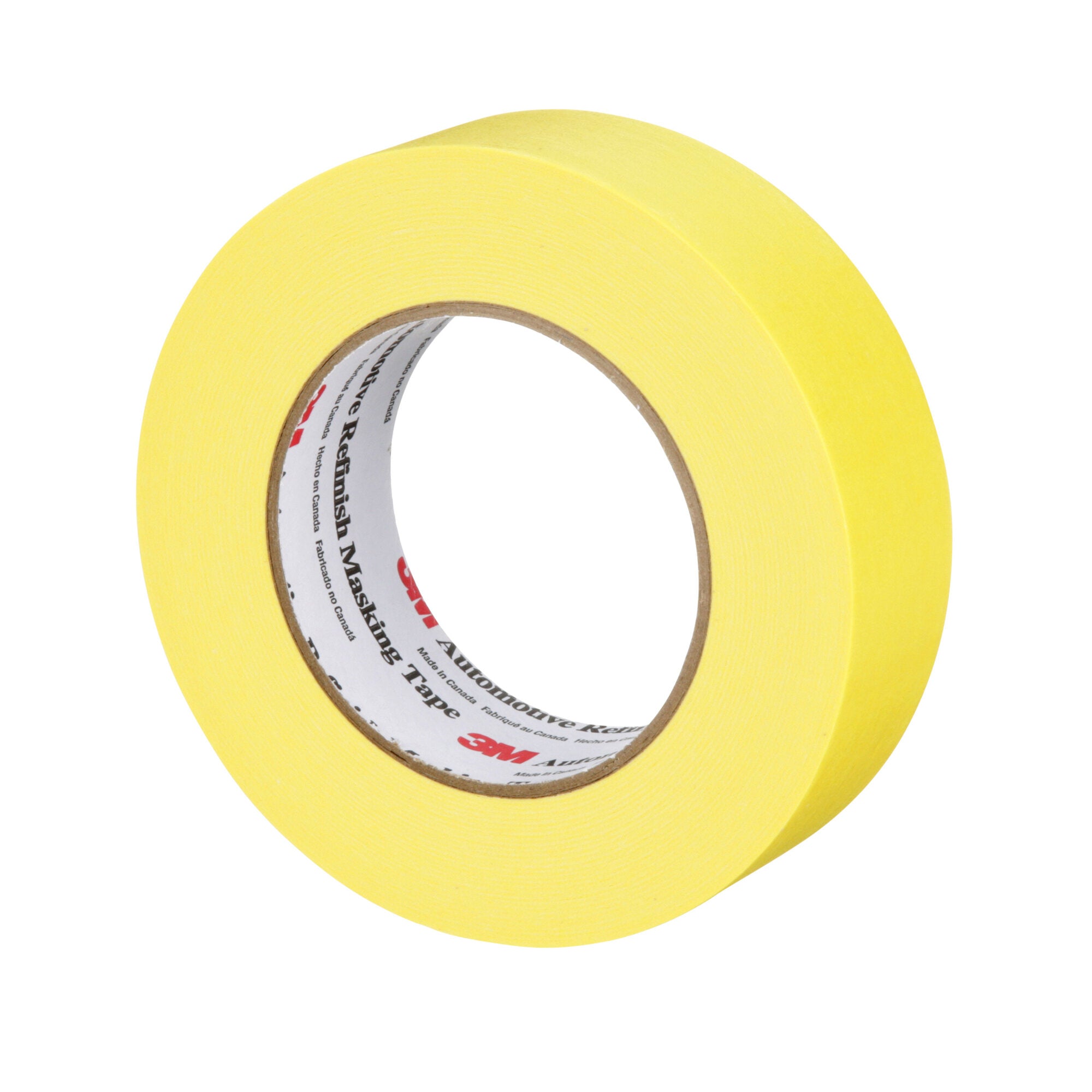 3M Automotive Refinish Masking Tape 06654 - 36mm x 55m High-Temperature Resistant Painters Tape for Auto Body Repair & Detailing | Perfect for Car Painting, DIY Projects & Professional Auto Shops