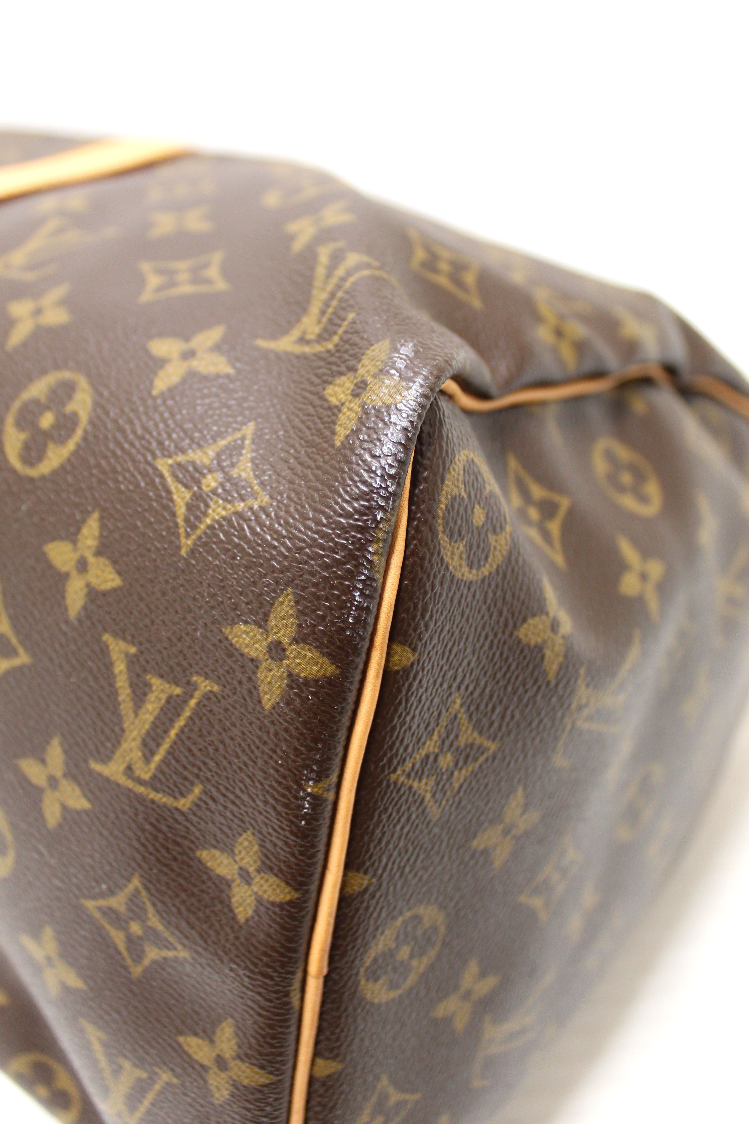 Authentic Louis Vuitton Monogram Keepall 45 Duffle Bag - Luxury Travel Bag for Men & Women, Perfect for Weekend Getaways & Business Trips