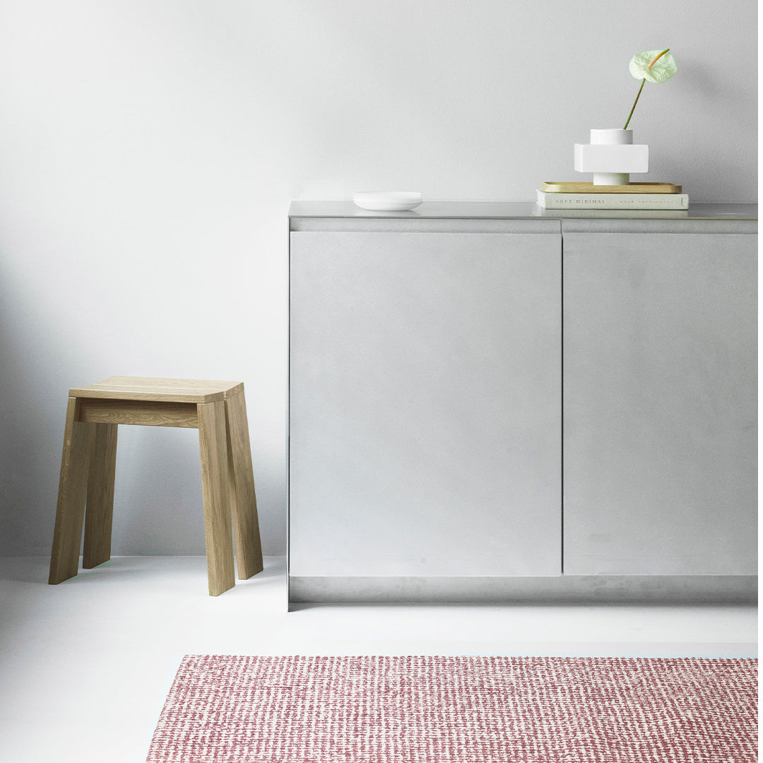 Yuchen Wu Flick Rug by Normann Copenhagen - Modern Handwoven Wool Area Rug for Living Room, Bedroom & Office Decor