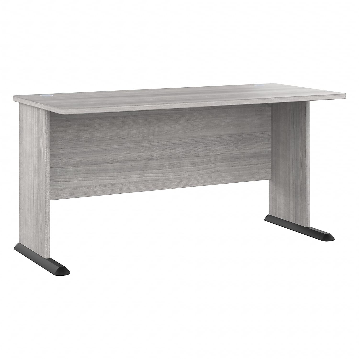 Bush Business Furniture Studio A 60W Computer Desk - Platinum Gray Commercial Grade Gaming & Work Table for Home Office, Professional Workspace | Perfect for Remote Work, Online Classes & PC Gaming Setup