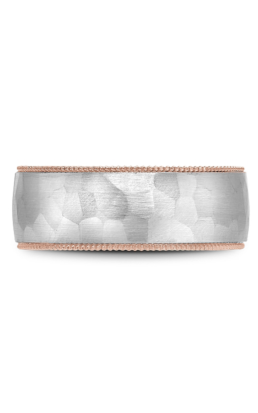 Bleu Royale Men's Wedding Band RYL 018WR85 - 14K White Gold Classic Ring for Grooms & Husbands - Perfect for Weddings, Anniversaries & Special Occasions