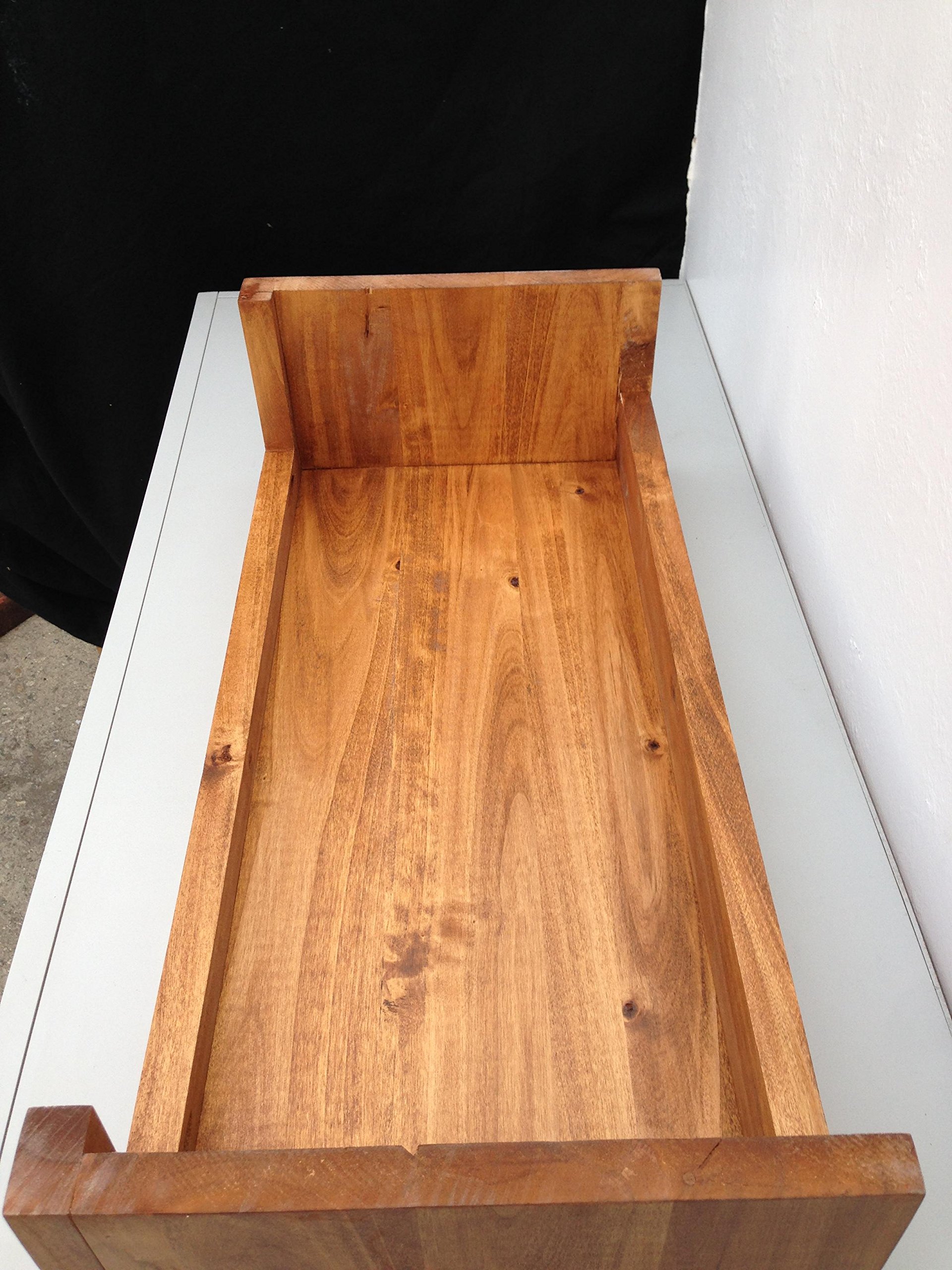 Premium Solid Albus Wood Monitor Stand Riser - 21