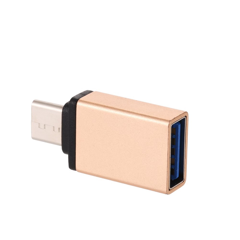 USB C to USB 3.0 Adapter - Type C Male to USB A Female OTG Converter - Aluminum Alloy Design - Compatible with Samsung Galaxy S8 Plus, Xiaomi Mi5/Mi6 - Perfect for Data Transfer & Charging Between USB-C and USB-A Devices