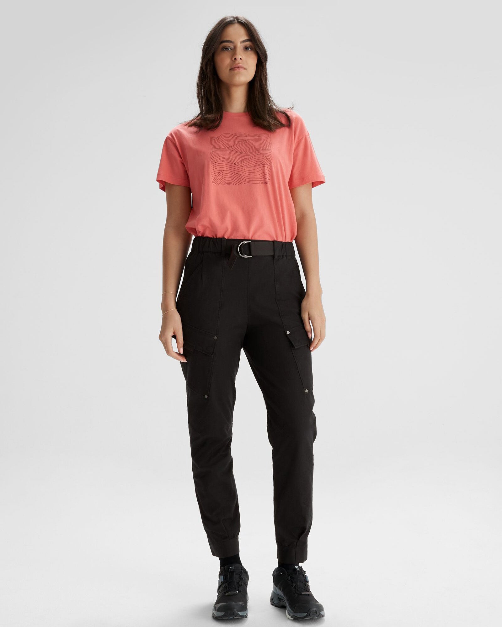Women's Vander Cargo Pants - Black | Stylish & Comfortable Cargo Pants for Women | Perfect for Outdoor, Travel & Casual Wear