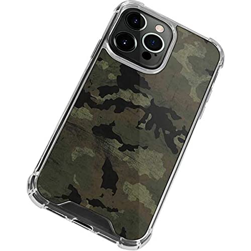 Skinit Clear Protective Phone Case for iPhone 13 Pro - Hunting Camo Design | Scratch-Resistant Shockproof Cover | Perfect for Outdoor Adventures & Hunting Trips
