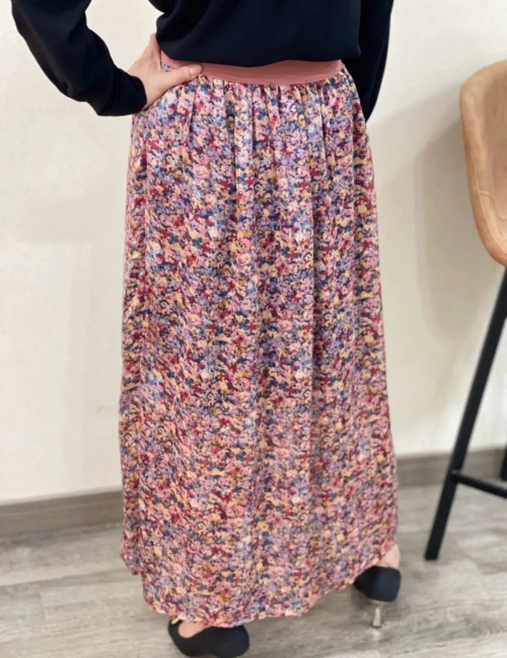 Natty Floral Maxi Dress - Elegant Long Flowy Summer Dress for Women | Perfect for Beach Vacations, Weddings & Date Nights