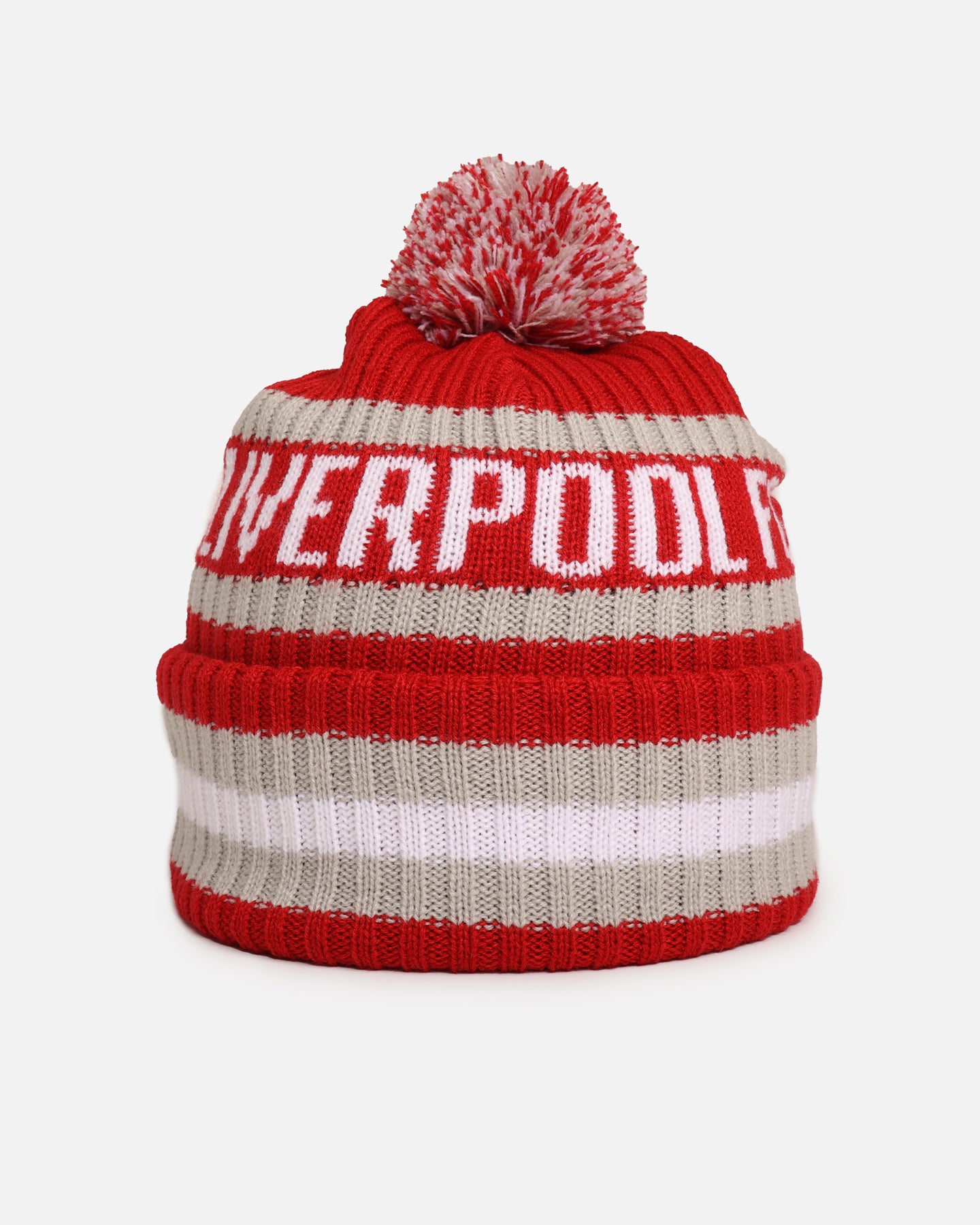 Liverpool FC Premier League Supporters Light 47 Cuff Knit Beanie - Red Winter Hat for Men & Women - Perfect for Football Games, Cold Weather & Fan Gifts