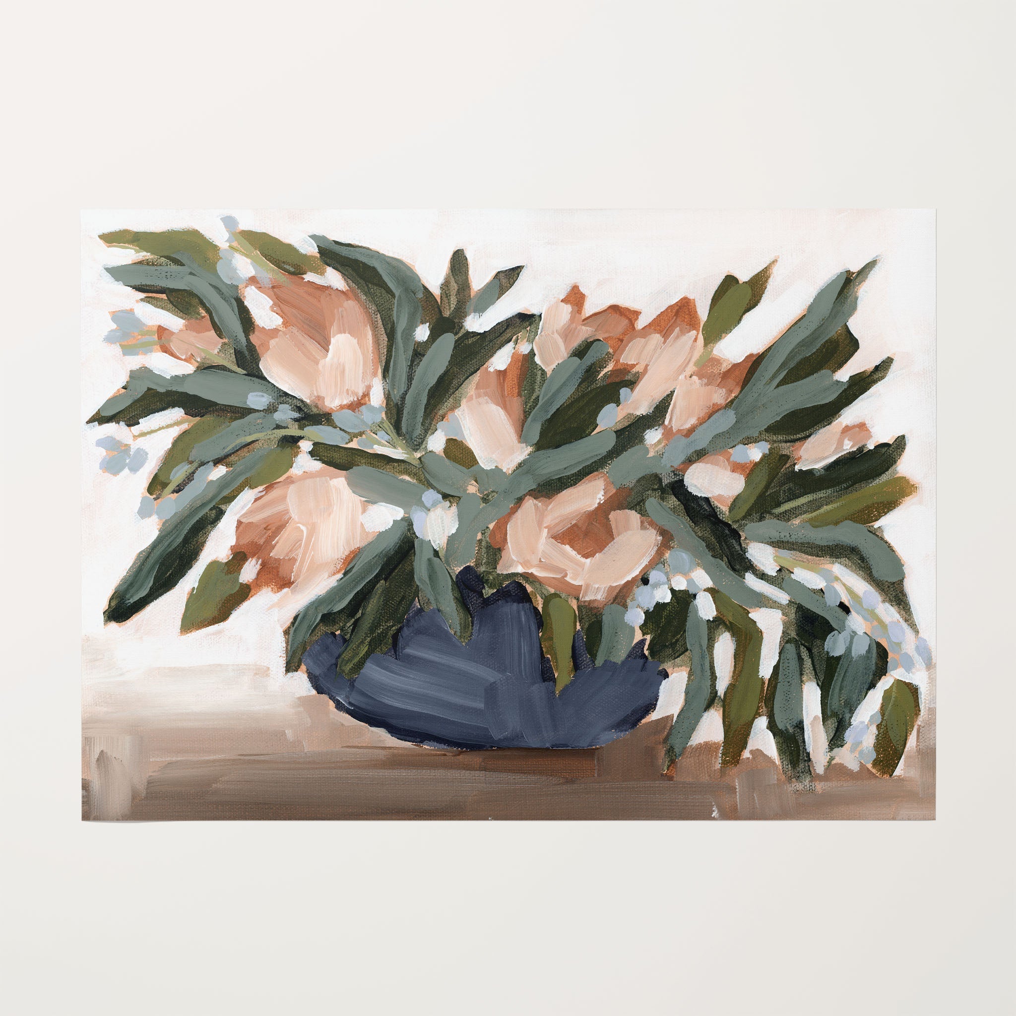 Beautiful Floral Art Print for Dining Table Decor - Perfect for Home, Office & Gift Giving