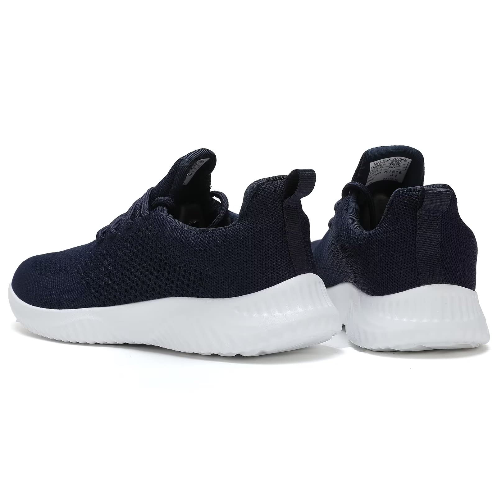 Men's Slip-On Running Shoes - Breathable Mesh Walking Sneakers with Soft Sole | Lightweight & Comfortable Loafers for Tennis, Work & Training | Perfect for Gym, Casual Wear & Daily Activities