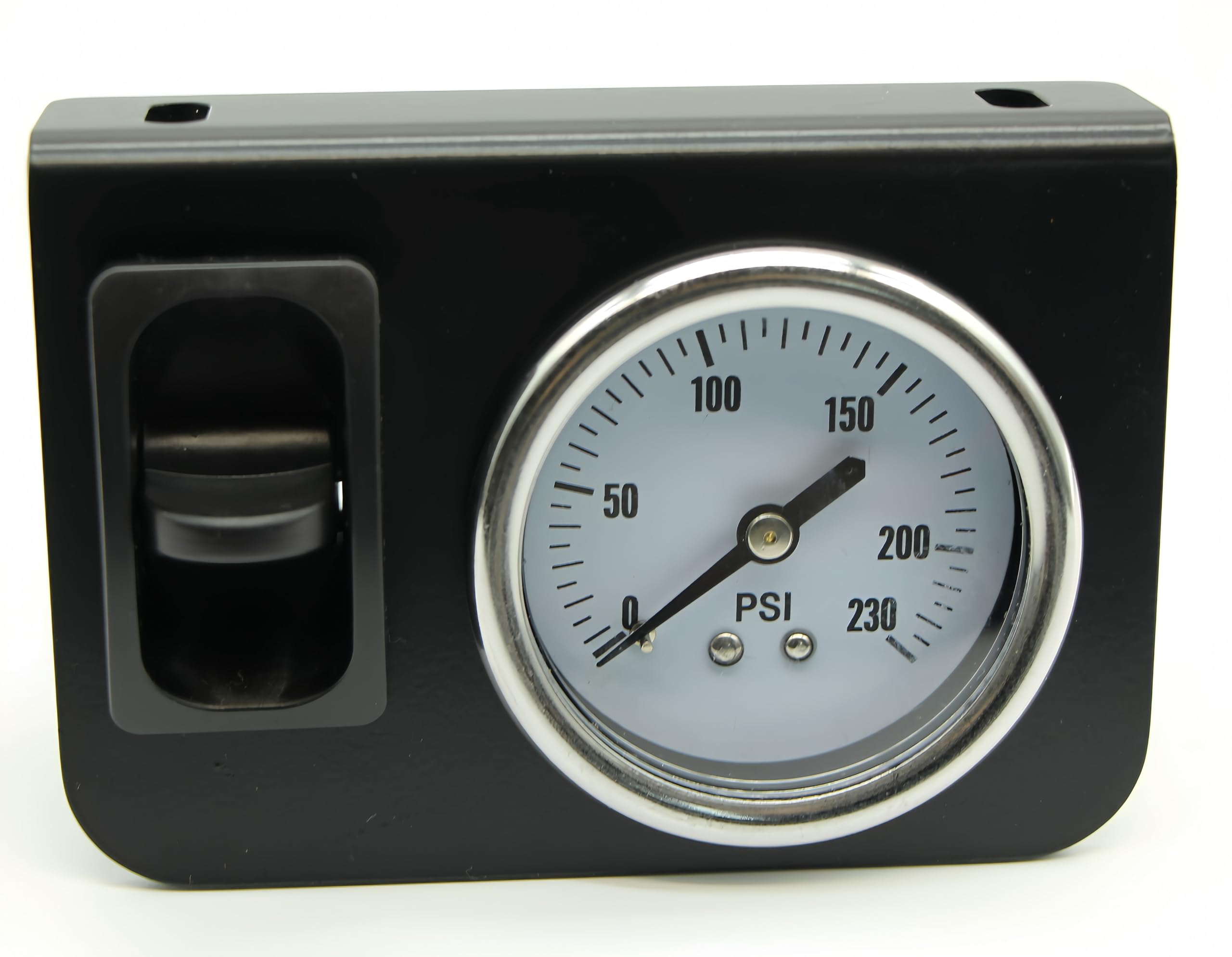 Air-Rite In-Cab Single Air Gauge Control Kit with Paddle Switch - Heavy Duty Suspension System for Trucks & Trailers - Perfect for Adjusting Ride Height and Load Balancing