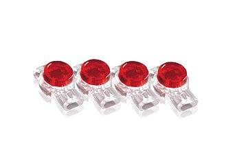 4-Pack Telephone Wire Splice Connectors - Weatherproof Gel-Filled for Outdoor/Indoor Use - Ideal for Home, Office & Telecom Repairs