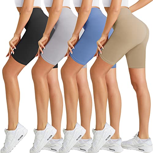4pack Black/Light Gray/Ins Blue/Khaki