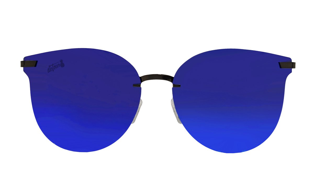 Galaxy Blurple Polarized Sunglasses - UV Protection & Anti-Glare Lenses - Perfect for Beach, Driving & Outdoor Activities