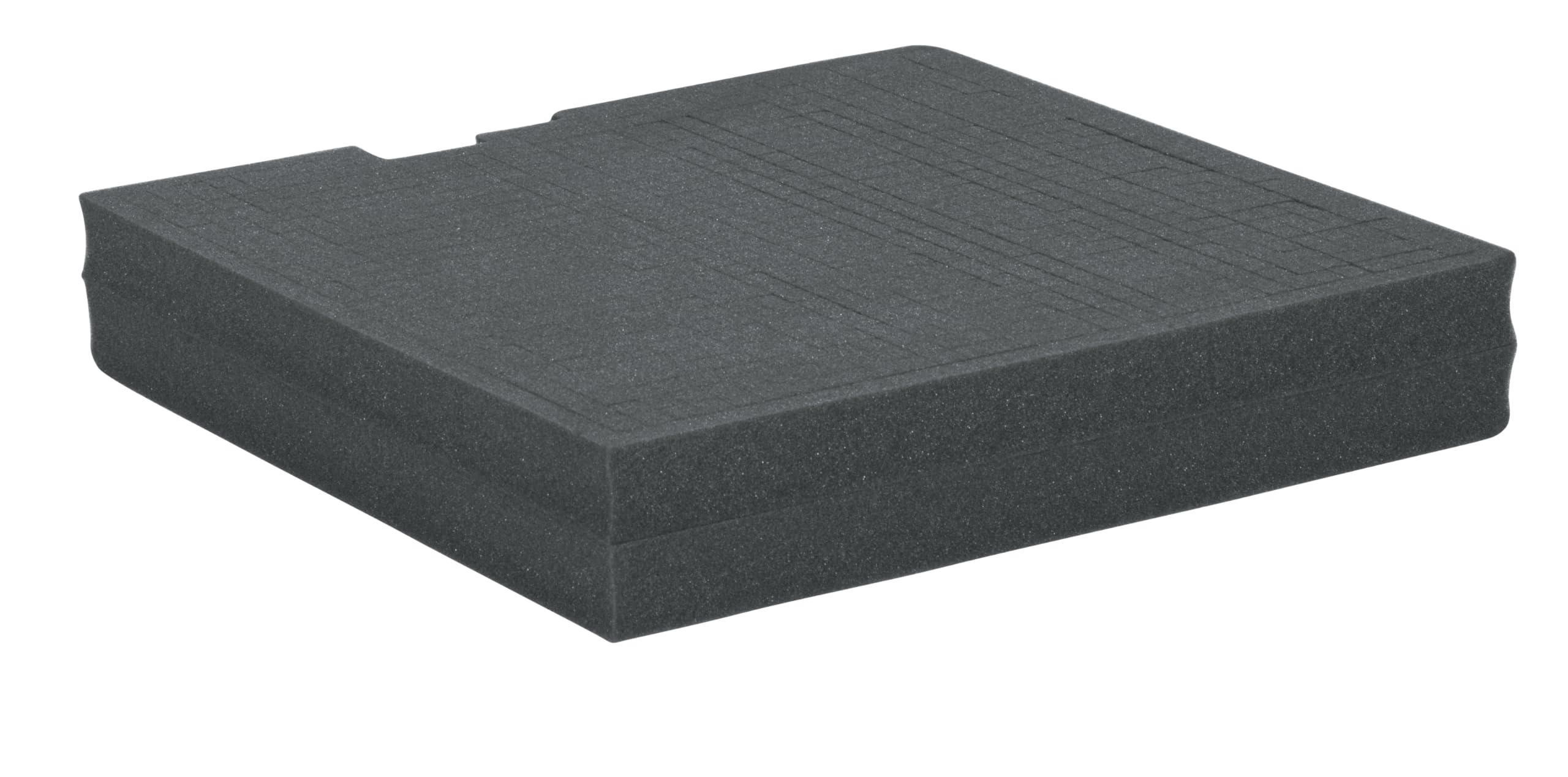 Gator Cubed 2U Replacement Foam for Rack Drawers - Shock Absorbing Rack Mount Foam Padding for Audio Equipment & Studio Gear - Perfect for Server Racks, DJ Setup, and Music Production Studios