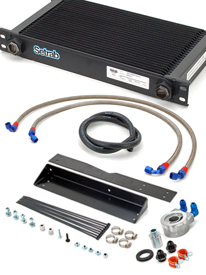 2012-2020 Nissan 370Z (Z34) SETRAB Performance Oil Cooler Kit - Race Spec Upgrade for Track & High-Performance Driving