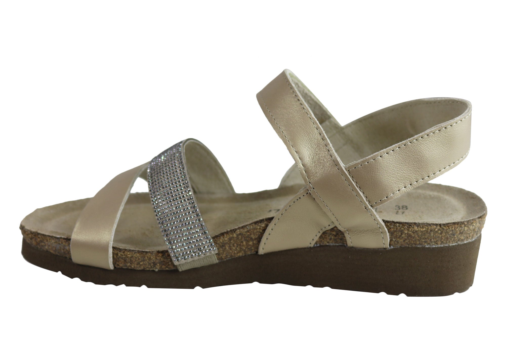 Naot Krista Women's Leather Comfortable Cushioned Supportive Sandals - Perfect for Walking, Travel & Everyday Wear