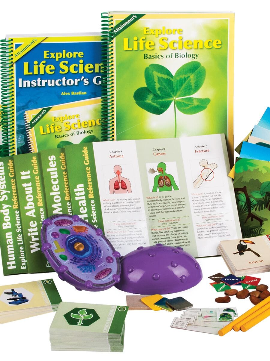Explore Life Science Curriculum for Grades 6-12 | Middle & High School Biology Lessons | Perfect for Homeschooling & Classroom Teaching