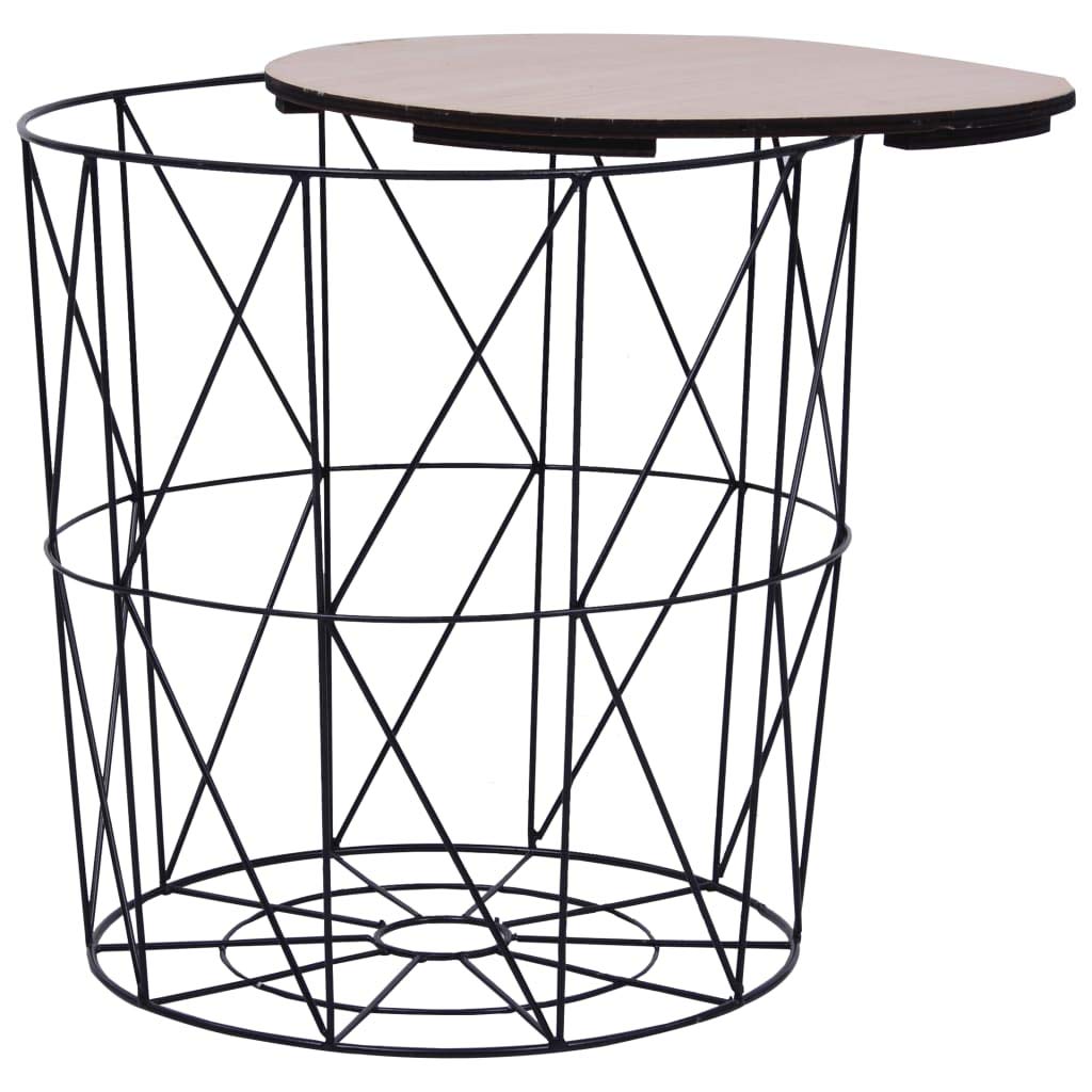 Estink 3-Piece Black Metal Coffee Table Set - Sturdy & Modern for Living Room, Bedroom, or Office - Perfect for Small Spaces & Home Decor