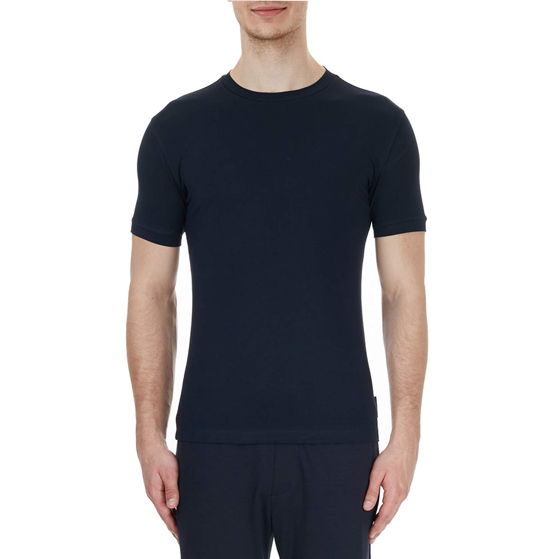 Emporio Armani Men's Classic Basic Crewneck T-Shirt - Soft Cotton Casual Tee for Everyday Wear, Work & Weekend Outfits