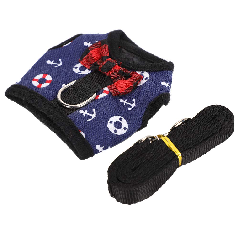Worii Rabbit Harness - Adjustable Pet Vest for Small Animals (L) - Perfect for Outdoor Walks