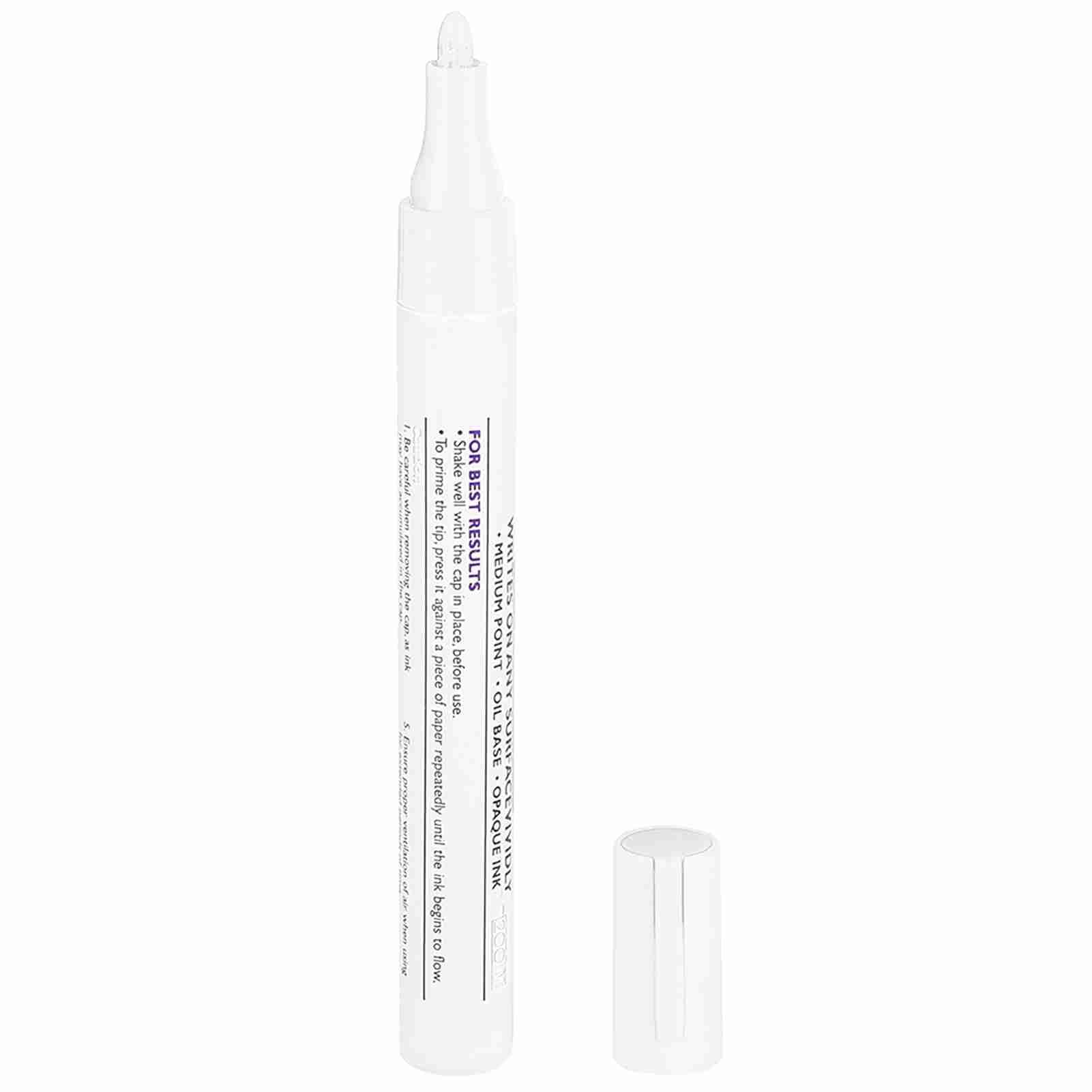 **Yellow & White Waterproof Tire Paint Pen - Professional Car Tire Marker Pencil for DIY, Touch-Ups & Custom Designs (1-Pack) - Perfect for Auto Enthusiasts & Car Detailing**