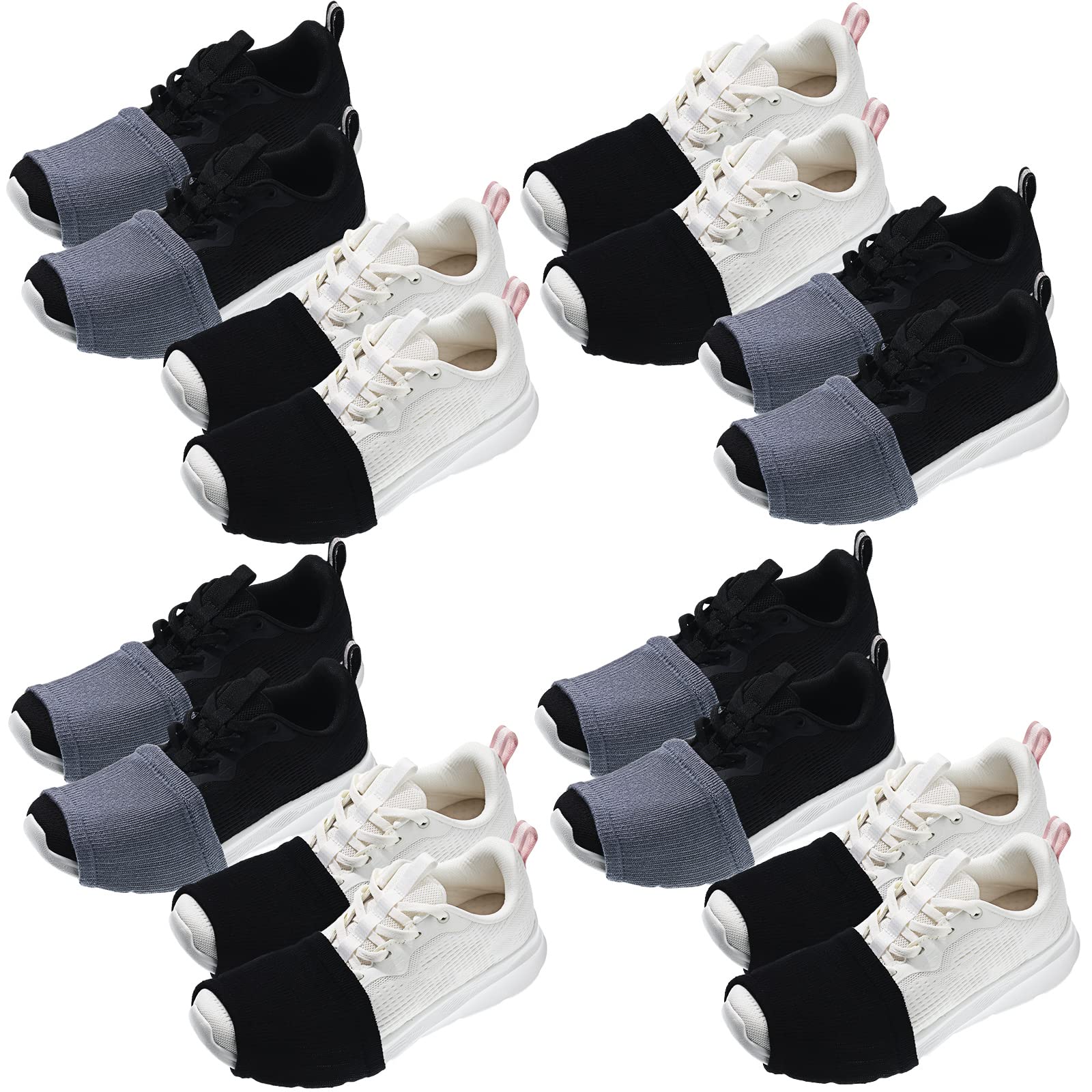 Haysandy 8 Pairs Non-Slip Dance Shoe Covers for Women - Breathable Over Shoes Socks for Ballet, Jazz, Ballroom & Latin Dancing - Perfect for Practice, Performances & Dance Classes