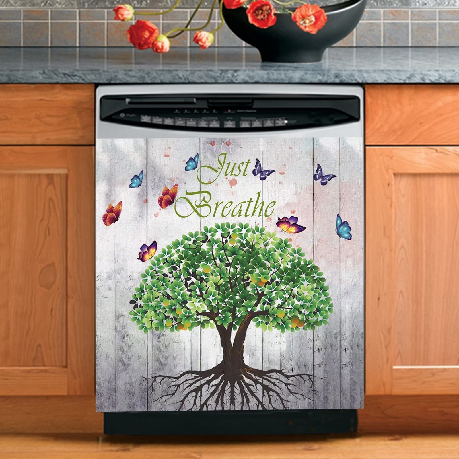 Tree of Life Dishwasher Magnet Cover - 23