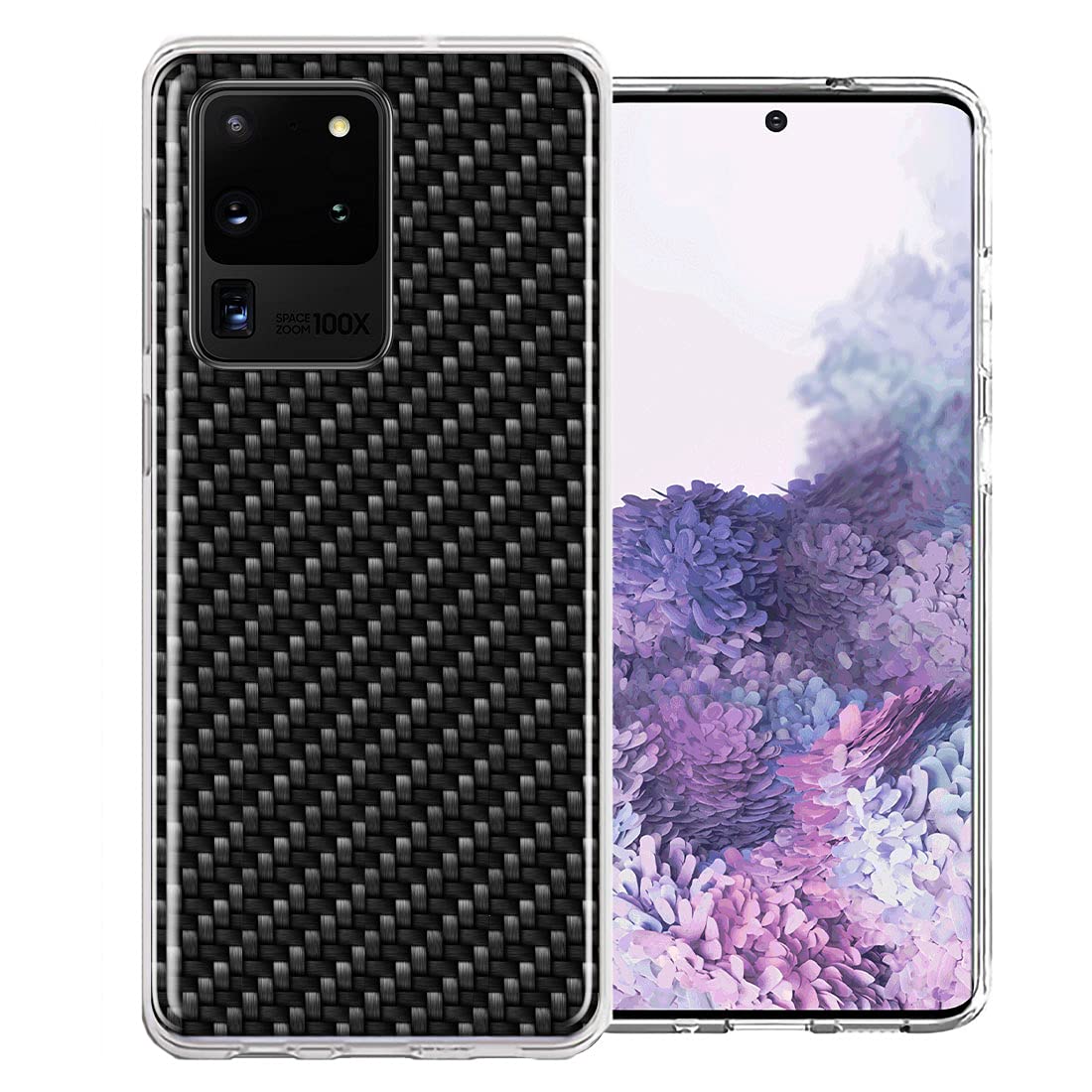 Samsung Galaxy S20 Ultra Carbon Fiber Case - Slim Protective Cover for Daily Use